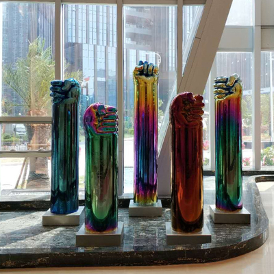 Hotel Modern Roestvrij staal aangepast Art Sculptures Electroplating