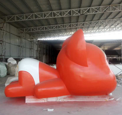 Ali Fibreglass Cartoon Character Sculpture-de Decoratie van de Pleintuin