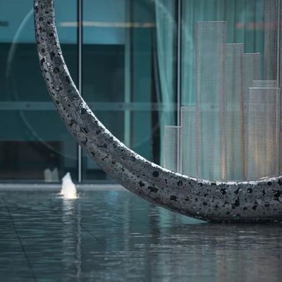 SS Groot de Beeldhouwwerken Abstract Lassen van de Cirkel Openluchttuin voor Pool
