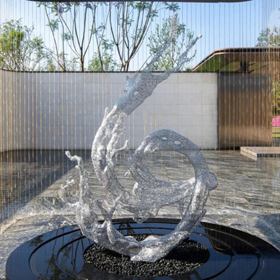 Het stedelijke Met de hand gemaakte Roestvrije staal van Straatart decorative metal sculpture modern